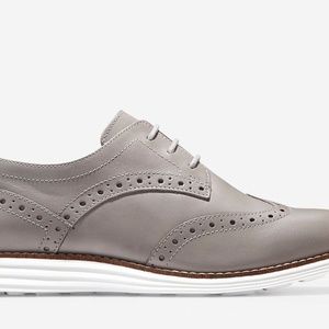 Women's Cole Haan Wingtip Oxford Gray New